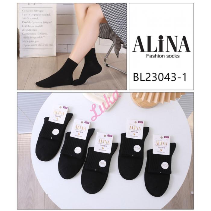 Women's socks Alina bl23042