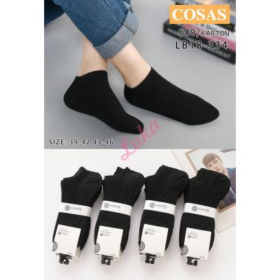 Men's low cut socks Cosas LB18-334