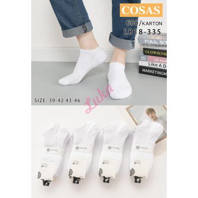 Men's low cut socks Cosas LB18-335