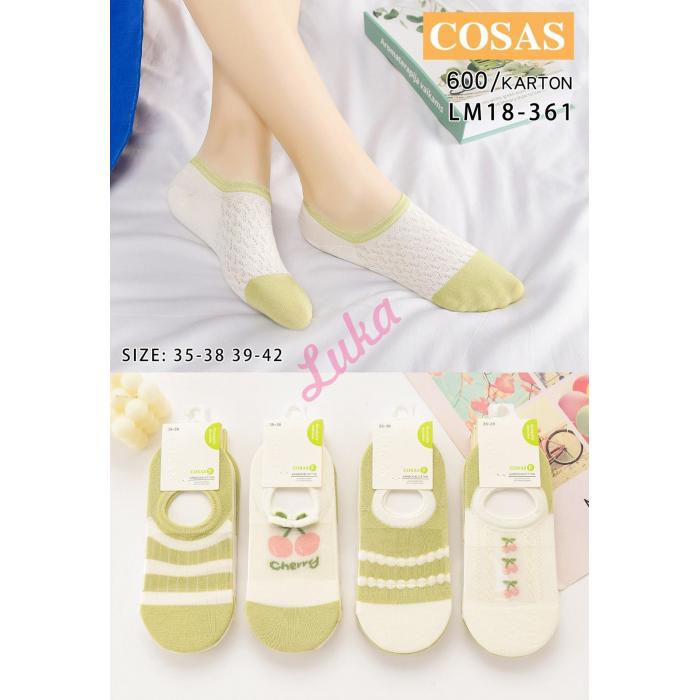 Women's low cut socks Cosas LM18-360