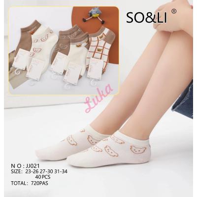 Kid's low cut socks SO&LI JJ020