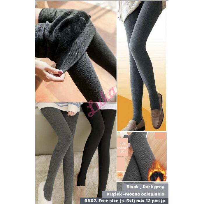 Women's warm black Tights