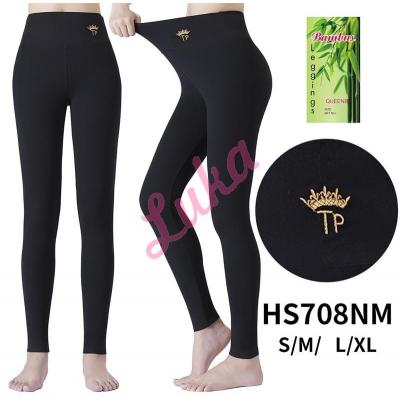 Legginsy damskie Bambusowe Queene 708NM