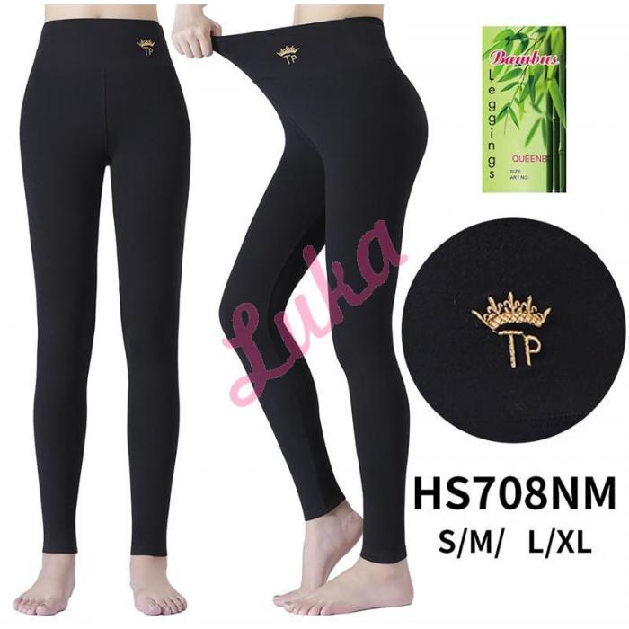 Legginsy damskie Bambusowe Queene 709NM