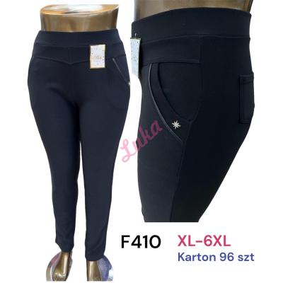 Spodnie damskie Linda F410 Duży numer