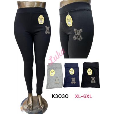 Legginsy damskie Linda K3030 Duży rozmiar