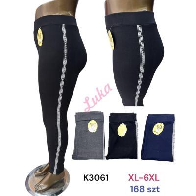 Legginsy damskie Linda K3022 Duży rozmiar