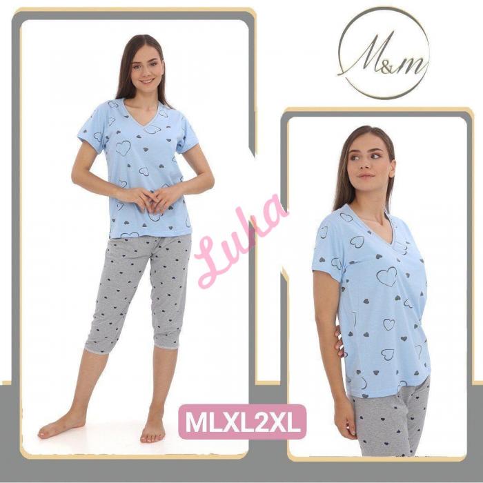 Women's turkish pajamas M&M