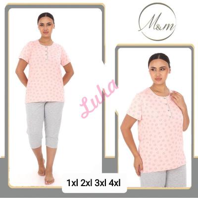 Women's turkish big pajamas M&M 0169
