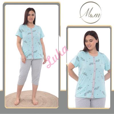 Women's turkish big pajamas M&M 0171