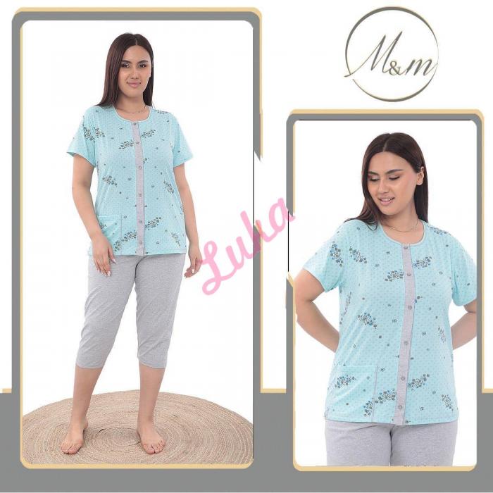 Women's turkish big pajamas M&M