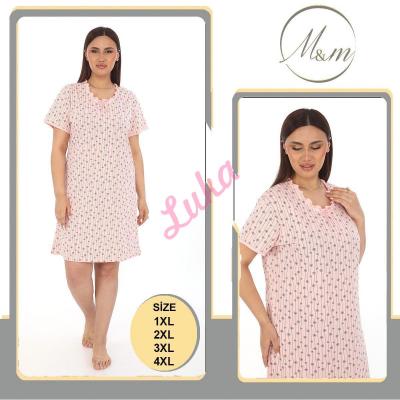 Women's turkish Nightgown M&M 0173