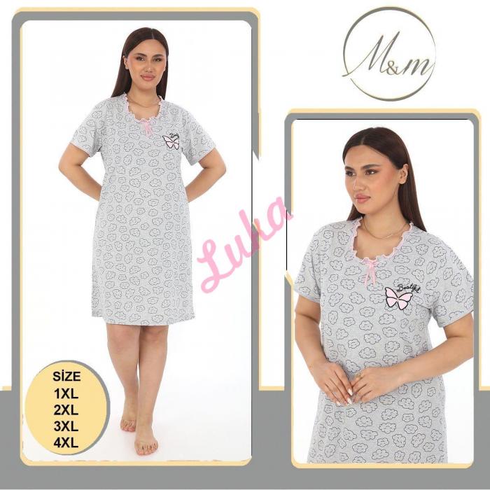 Women's turkish Nightgown M&M 017