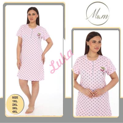 Women's turkish Nightgown M&M 0175