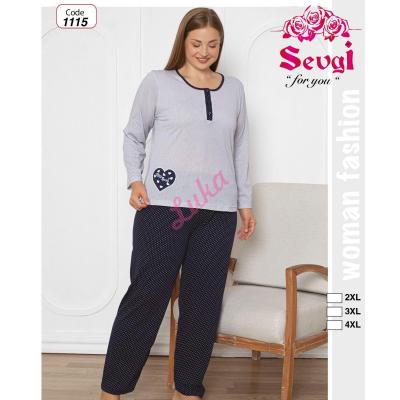 Women's turkish pajamas Sevgi 1115