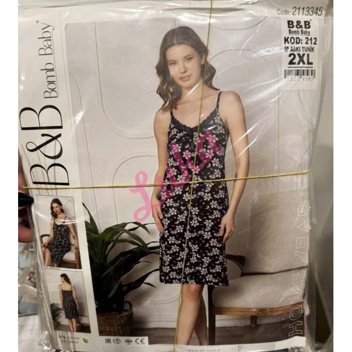 Women's turkish big Nightgown B&B bb-