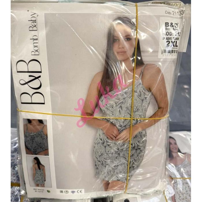 Koszula nocna damska turecka duża B&B bb-