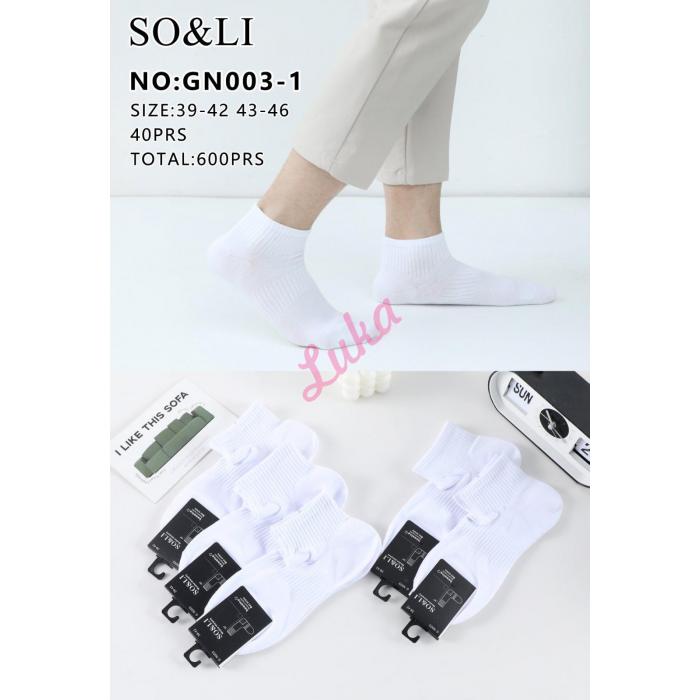 Men's socks SO&LI DM3021-1