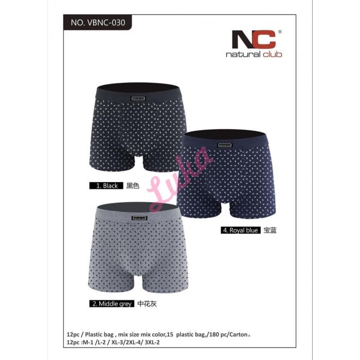 Men's boxer shorts Natural Club VBNC-