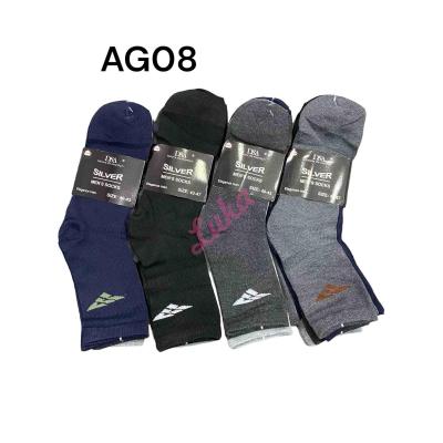 Men's Socks D&A Silver AG-08