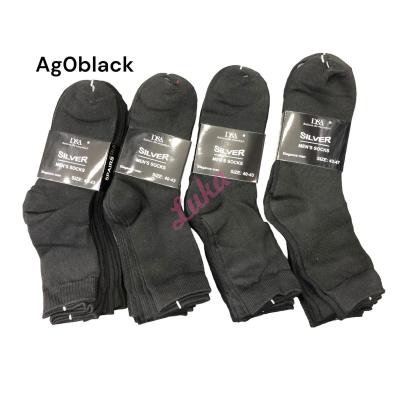 Men's Socks D&A Silver AG-0 black