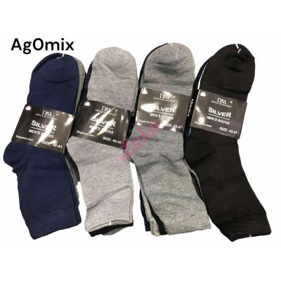 Men's Socks D&A Silver AG-0 mix