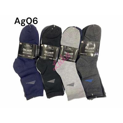 Men's Socks D&A Silver AG-06