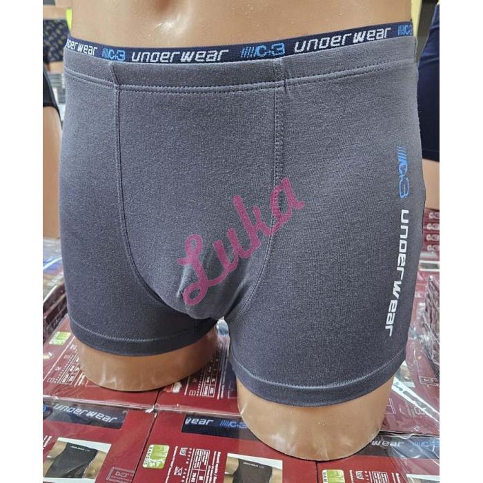 Men's bamboo boxer shorts C+3 vbe-067