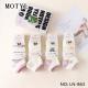 Women's low cut socks Motyl LN-863