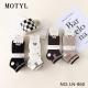 Women's low cut socks Motyl LN-855