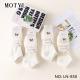 Women's low cut socks Motyl LN-849