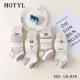 Women's low cut socks Motyl LN-841
