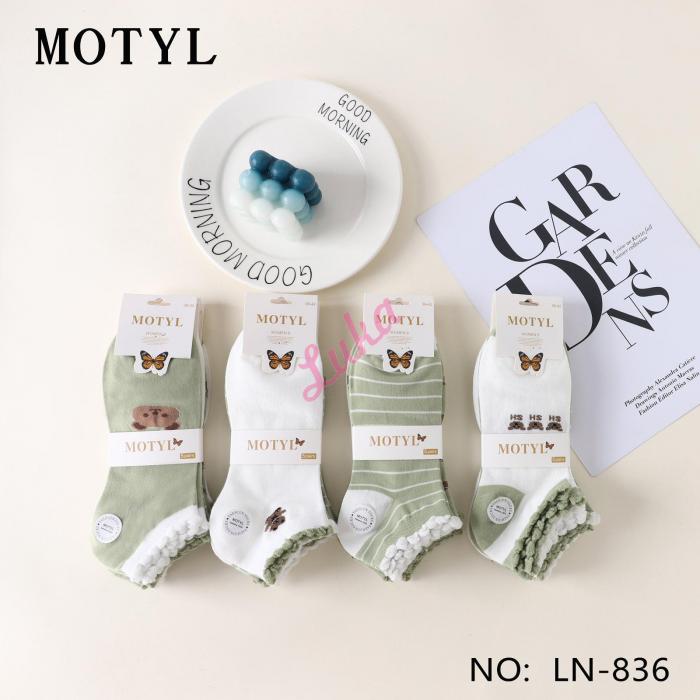 Stopki damskie Motyl LN-837