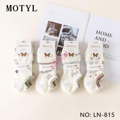 Women's low cut socks Motyl LN-817