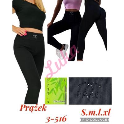 Legginsy damskie bambusowe 3-516