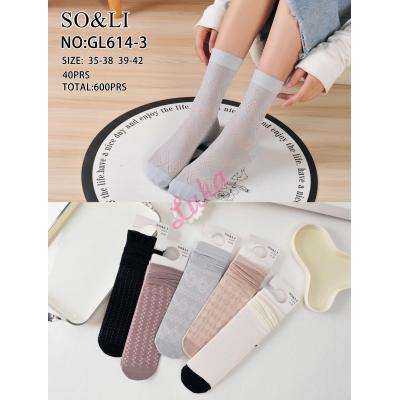 Women's Socks So&Li GL614-4