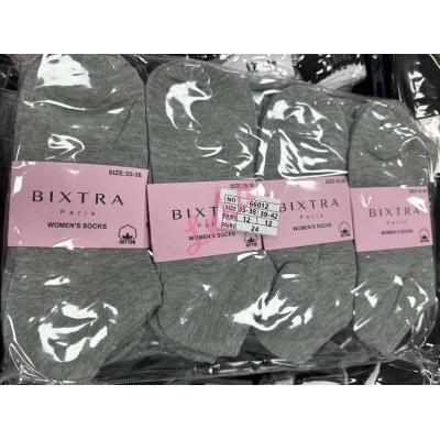 Women's Low Cut Socks Bixtra 66012 GREY