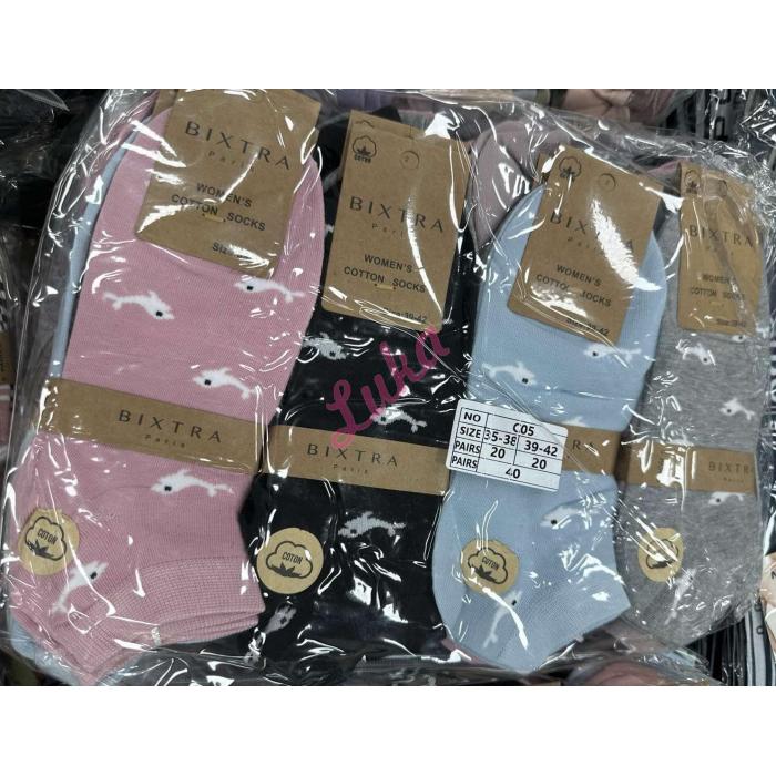 Women's Low Cut Socks Bixtra C005