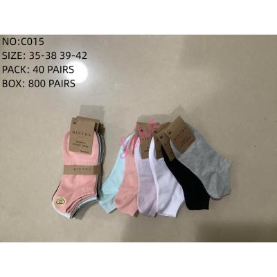 Women's Low Cut Socks Bixtra C015