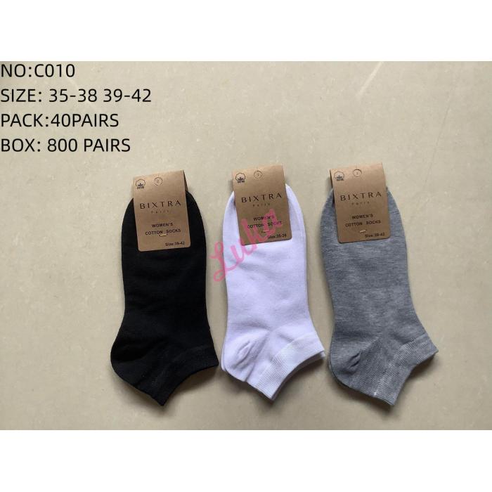 Women's Low Cut Socks Bixtra C010