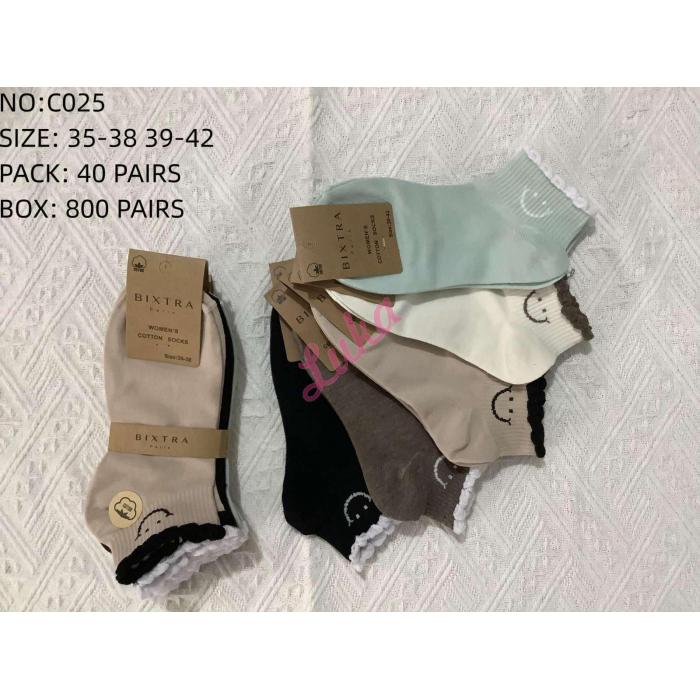 Women's Low Cut Socks Bixtra C025