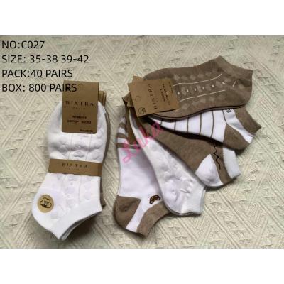 Women's Low Cut Socks Bixtra C027