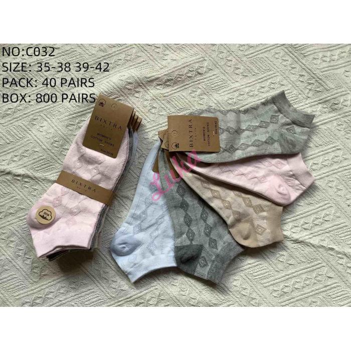 Women's Low Cut Socks Bixtra C032