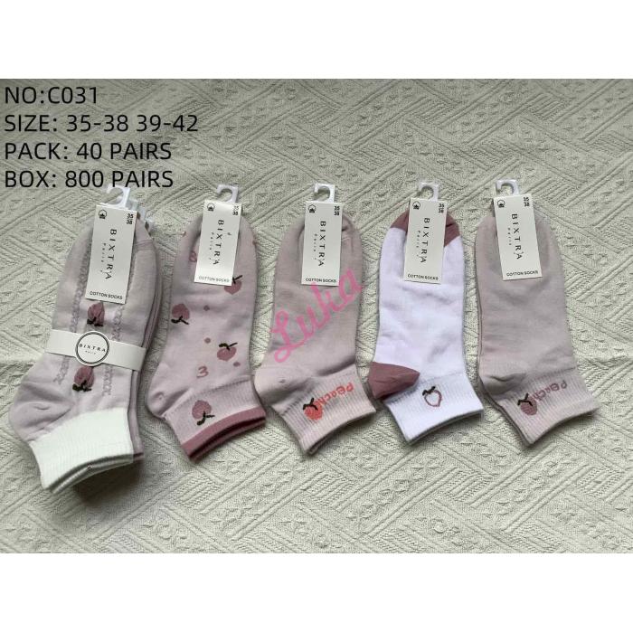 Women's Low Cut Socks Bixtra C031