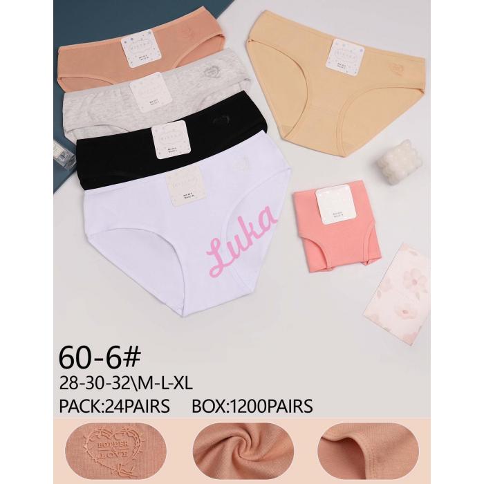Women's panties Bixtra Cotton 60-6