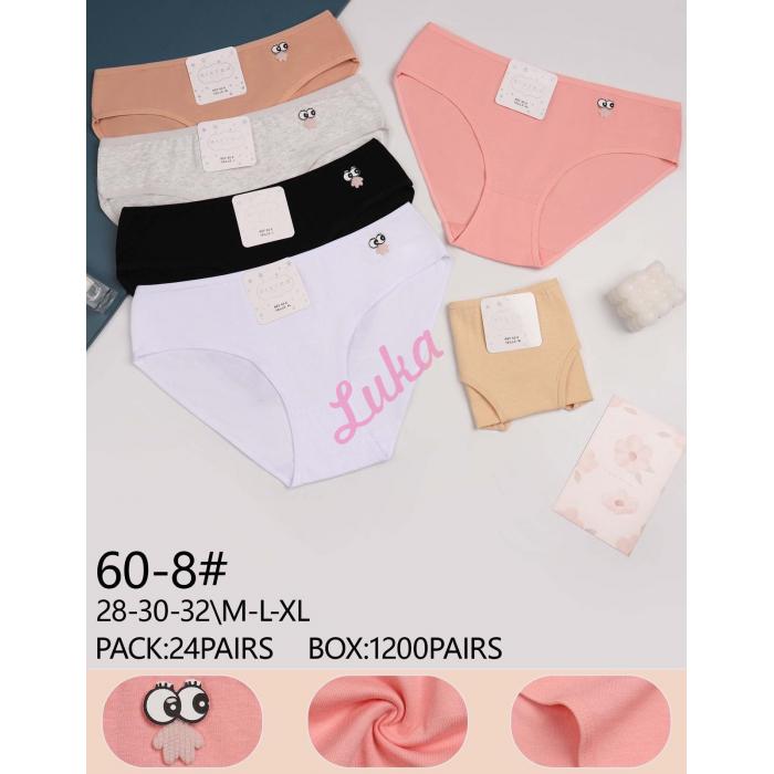 Women's panties Bixtra Cotton 60-8
