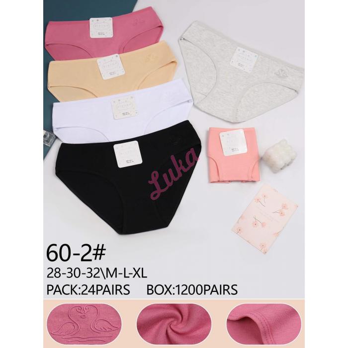 Women's panties Bixtra Cotton 60-2