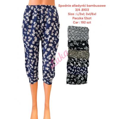 Women's bamboo pants D&A B103