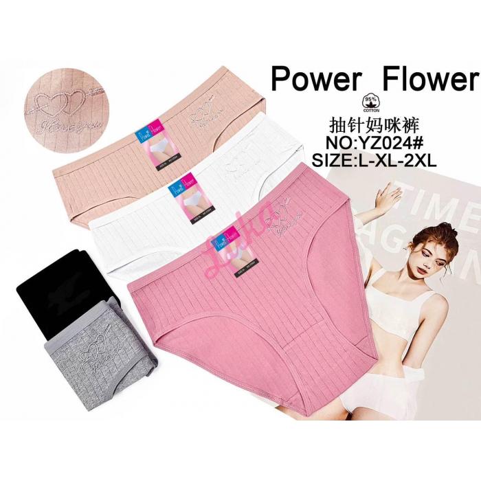 Women's panties Power Flower YZ024