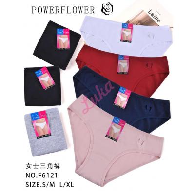 Women's panties Power Flower F6121c